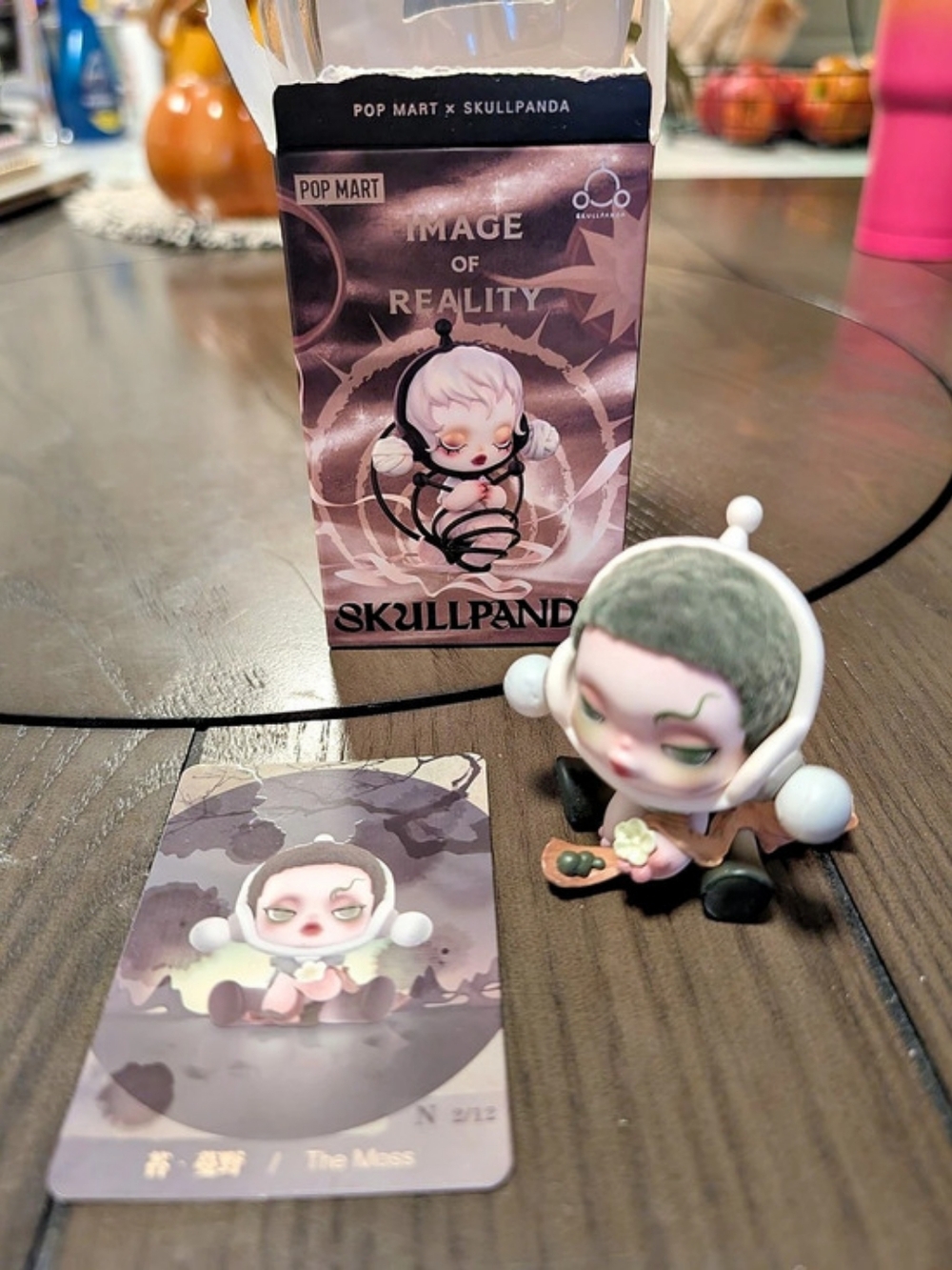 POP MART Skullpanda: Image of Reality Collectible Figure The Moss